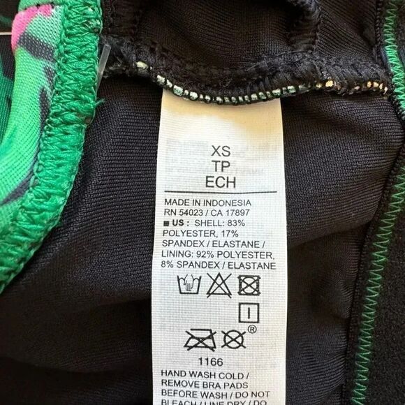 Old Navy Printed One-Shoulder  Bikini Swim Top  & Bottoms Set SZ XS #2102 - Picture 6 of 16